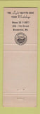 Matchbook Cover - Puget Sound Laundry Cleaners Bremerton WA