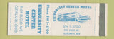 Matchbook Cover - University Center Motel Cleveland OH