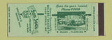 Matchbook Cover - San Juan Restaurant Bar Miami FL
