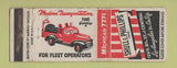 Matchbook Cover - Shull & Phillips Los Angeles CA Tire Service