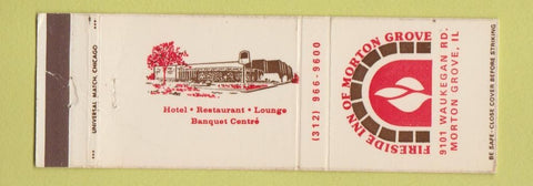 Matchbook Cover - Fireside Inn Morton Grove IL
