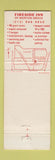 Matchbook Cover - Fireside Inn Morton Grove IL