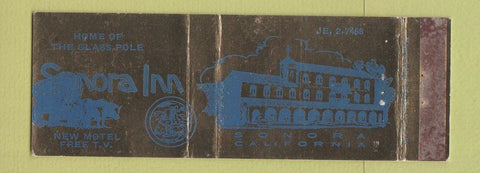 Matchbook Cover - Sonora Inn CA WEAR