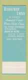 Matchbook Cover - Rodeway Inn Motels Phoenix AZ