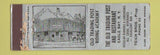Matchbook Cover - Old Trading Post and Restaurant Eagle Bay NY low phone # WORN