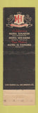 Matchbook Cover - Hotel Miramar Santa Monica CA WEAR