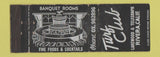 Matchbook Cover - Turf Club Riviera CA WEAR