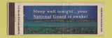 Matchbook Cover - National Guard Recruiting