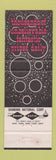 Matchbook Cover - Circus Circus Hotel Casino NV Lions Cage WEAR