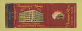 Matchbook Cover - Penobscot Hotel Bangor ME Indian WEAR