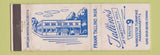 Matchbook Cover - Tallino's Worcester Turnpike MA WEAR
