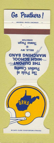 Matchbook Cover - Detroit Lions Football 1984 Dermody Trucks Grand Rapids MI