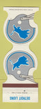 Matchbook Cover - Denver Broncos Football 1980 Holiday Inn Greeley Colorado WEAR