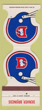 Matchbook Cover - Denver Broncos Football 1986 Players Denver Colorado