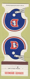 Matchbook Cover - Denver Broncos Football 1985 Diane Gant Insurance? Aurora