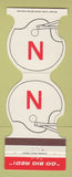 Matchbook Cover - Nebraska Cornhuskers 1981 Bank Columbus NE