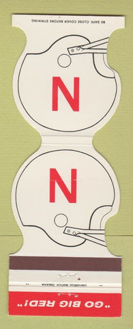 Matchbook Cover - Nebraska Cornhuskers 1981 Bank Columbus NE