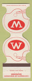 Matchbook Cover - Wisconsin Badgers FB 1977 Sternitzky Insurance Neillsville WI