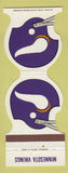 Matchbook Cover - Minnesota Vikings Football 1979 Bank Brainerd MN