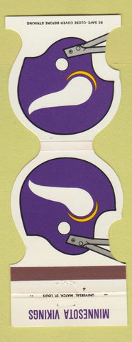 Matchbook Cover - Minnesota Vikings Football 1979 City County Credit Union