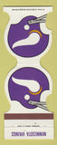 Matchbook Cover - Minnesota Vikings Football 1979 Viking Steel Shakopee MN