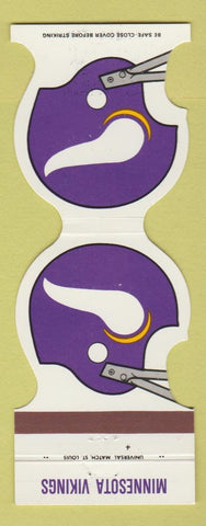 Matchbook Cover - Minnesota Vikings Football 1979 Viking Steel Shakopee MN