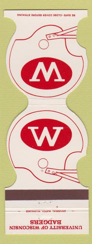 Matchbook Cover - Wisconsin Badgers Football 1979 Concourse Madison WI