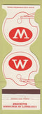Matchbook Cover - Wisconsin Badgers FB 1979 Bank Spring Green Plain WI
