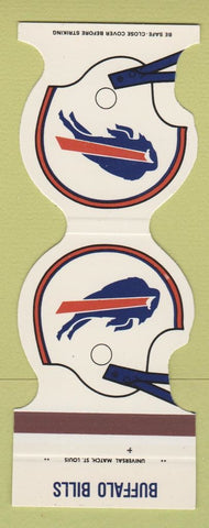 Matchbook Cover - Buffalo Bills Football 1980