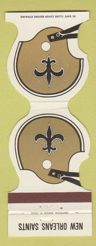 Matchbook Cover - New Orleans Saints Football 1979
