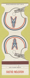 Matchbook Cover - Houston Oilers Football 1980 Old West Provision