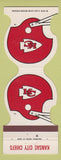 Matchbook Cover - Kansas City Chiefs Football 1986 Richard Greene MO St Louis
