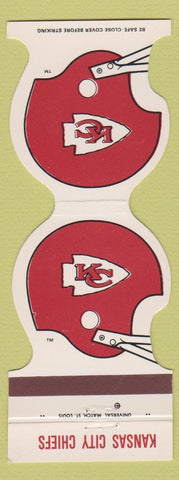 Matchbook Cover - Kansas City Chiefs Football 1984 Overnite Trucking