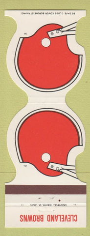 Matchbook Cover - Cleveland Browns Football 1983 Central Trust