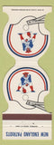 Matchbook Cover - New England Patriots Football 1980 Gloucester MA COOP Bank