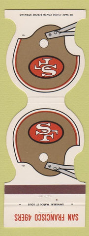 Matchbook Cover - San Francisco 49ers Football 1982 RMS Convention