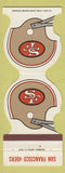 Matchbook Cover - San Francisco 49ers Football 1979 Hovious Match Collector