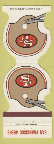 Matchbook Cover - San Francisco 49ers Football 1979 Hovious Match Collector