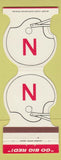 Matchbook Cover - Nebraska Cornhuskers 1982 Fprt Learmeu Omm ME