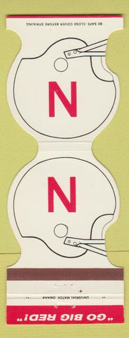 Matchbook Cover - Nebraska Cornhuskers 1982 Fprt Learmeu Omm ME