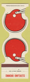Matchbook Cover - Cleveland Browns Football 1984 Overite Trucking