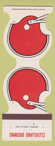 Matchbook Cover - Cleveland Browns Football 1983 The Buckeye Savings Loan