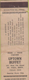 Matchbook Cover - Uptown Buffet St Paul MN WEAR