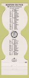 Matchbook Cover - Boston Celtics 1981 Copperfields Boston MA