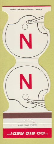 Matchbook Cover - Nebraska Cornhuskers 1983 Bank Lyons NE