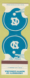 Matchbook Cover - North Carolina Tar Heels Football 1979 Piedmont Airlines