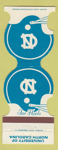 Matchbook Cover - North Carolina Tar Heels Football 1979 Piedmont Airlines