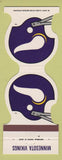Matchbook Cover - Minnesota Vikings Football 1982 Barn Alexandria MN