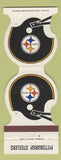 Matchbook Cover - Pittsburgh Steelers Football 1983 Hilton Hotel Troy MI