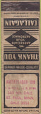 Matchbook Cover - Ambassador Inn ST Paul MN STAMPED POOR